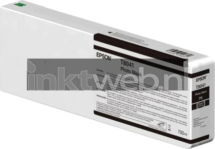 Epson Singlepack Photo Black T804100 UltraChrome HDX/HD 700ml