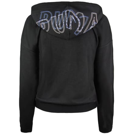 Puma Zip Up Vrouwen Zwarte Hoodie