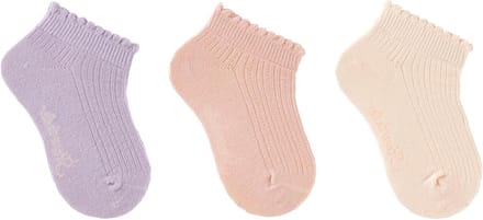 Babysokken 3-Pack - Kindersokjes Meisjes - Dagelijks Gebruik - Gestructureerd Patroon - 3 Paar - Niet gespecificeerd