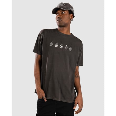Volcom Lunar Phases T-Shirt zwart