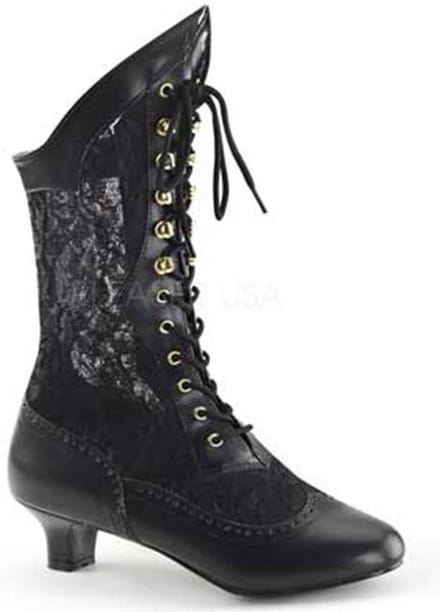 Funtasma - DAME115 Enkellaars - US 6 - 36 Shoes - Zwart
