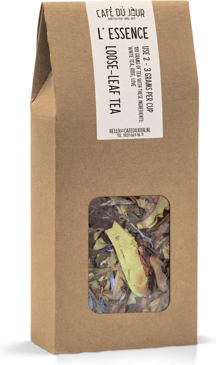 L' essence - witte thee 100 gram - Café du Jour losse thee