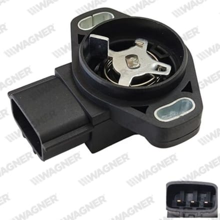 Sensor, smoorkleppenverstelling WAGNER THR00026