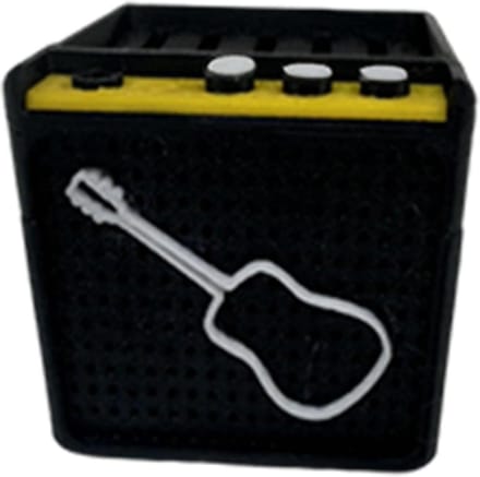 Gitaar Plectrum Houder - Pick Display Frame - Plectrums Presenteren - Elegante Hars Constructie - 5x5x5 cm - Meerkleurig