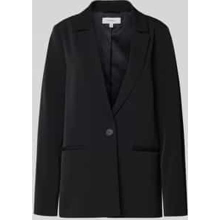 Relaxed fit blazer met reverskraag