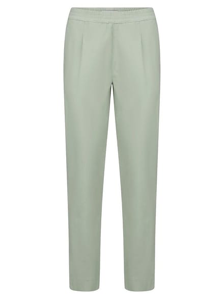 Slim Fit-7/8-broek Van Peter Hahn groen