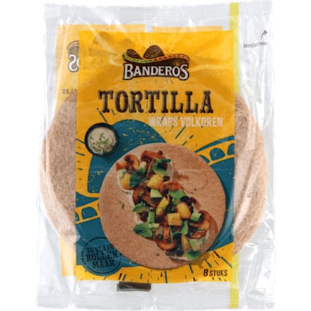 Tortilla wraps volkoren