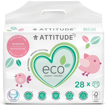 Attitude Baby Care Luiers Newborn 28 st
