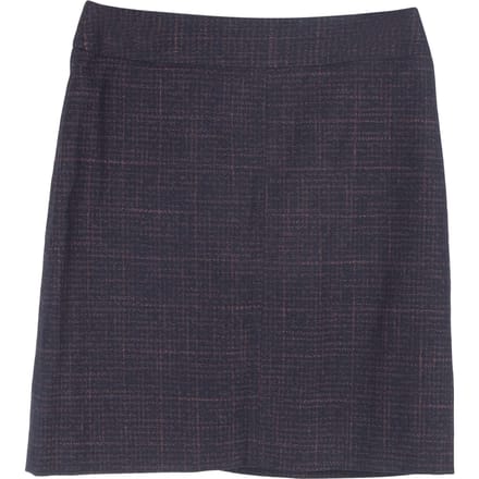See by Chloé geruite minirok van katoen in marineblauw.