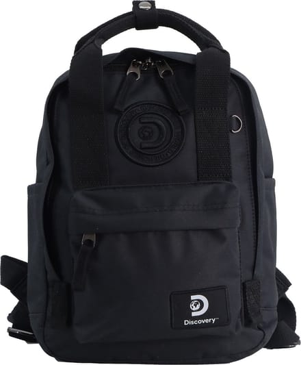 Discovery Cave kleine Rugzak | Schooltas | Handtas Zwart - Zwart