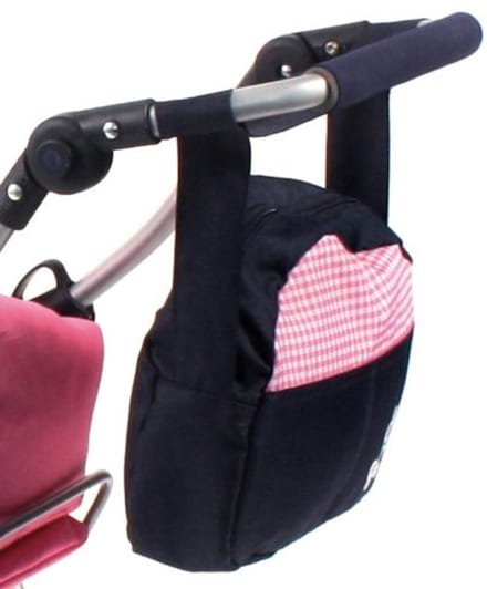 Wickeltasche Roze Ruitpatroon voor Ouders