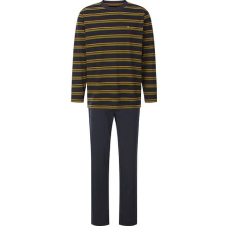 Babista herren Pyjama - 56/58 - donkerblauw - Plus Size