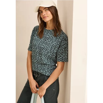 Shirt met knoopdetail
