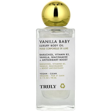 Echt Schoonheid, Vanille Baby Luxe Lichaamsolie, 90ml (3,1 fl oz) white