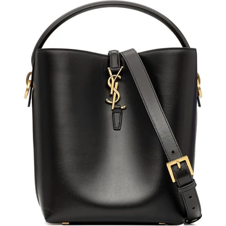 Saint Laurent Le 37 Kleine Leren Bucket Bag