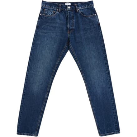 No Label Austin Selvedge Denim Cotton Mid Blue Maat: W29L32 | Slim Jeans Outlet | Heren | Blauw