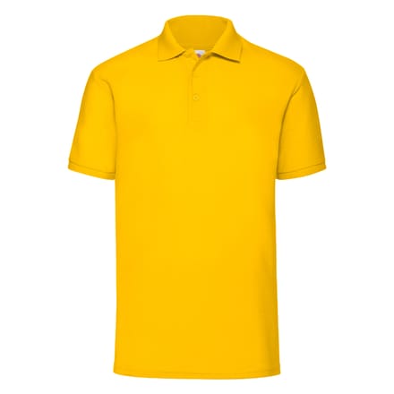 Fruit of the Loom Heren 65/35 Poloshirt (Zonnebloem)