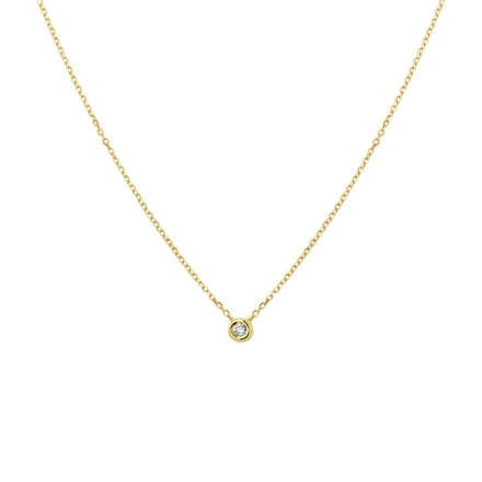 Collier diamant 0.03ct H SI 1,0 mm 41 - 43 - 45 cm 40.19179