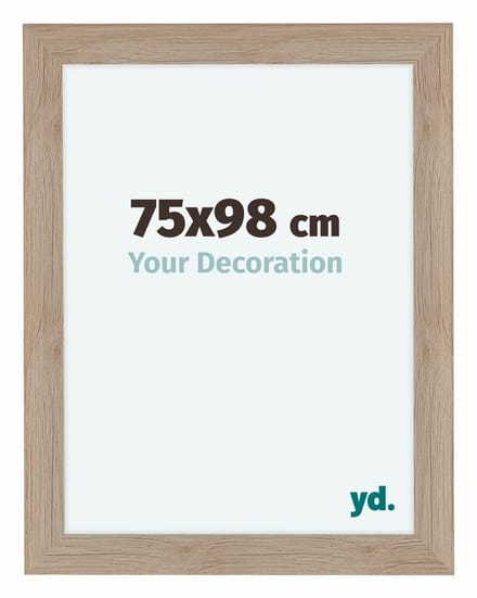 Your Decoration - Fotolijst 75x98 cm - MDF - Eiken Licht - Como
