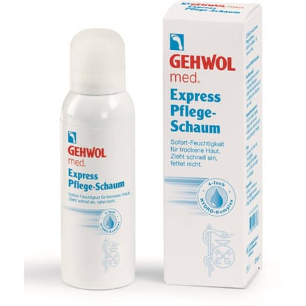 Gehwol vochtinbrengend schuim voor droge voeten, 125 ml