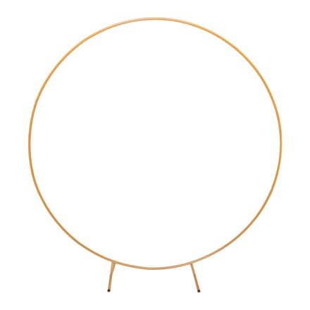 Backdrop Frame Goud Rond - 2m (Cirkel Boog)