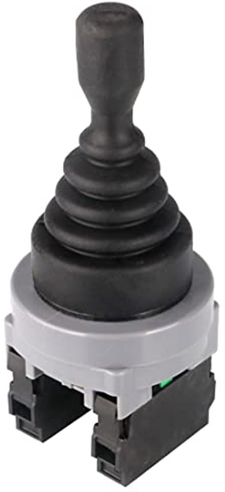 Joystick Schakelcontroller 2 Positie 30mm Paneelmontage Zwart