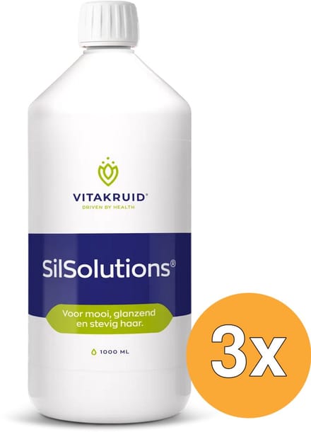 3x Vitakruid SilSolutions 1000 (1000 ml)