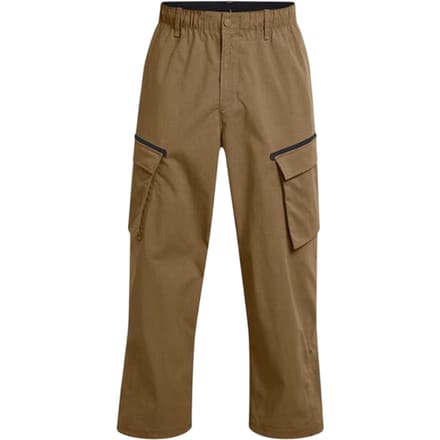 Under Armour Heren-joggingbroek in losse pasvorm met cargo-stijl (Bruin)