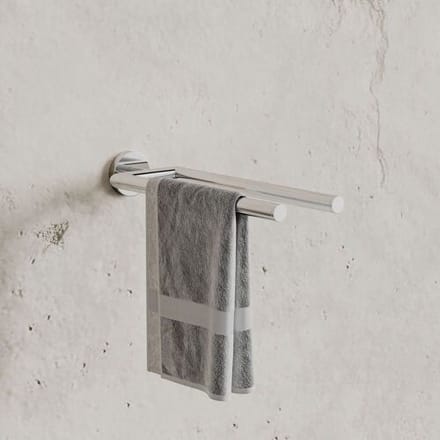 Kronenbach Radia towel rail 2-arm 34.5 cm, rigid 29.100.067.5005