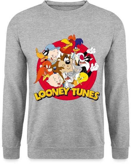 Looney Tunes Groep Sweater Heren