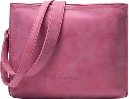 Fritzi aus Preußen Schoudertas Mimie02 Vintage Hobo Bag Squeezy Pink Roze