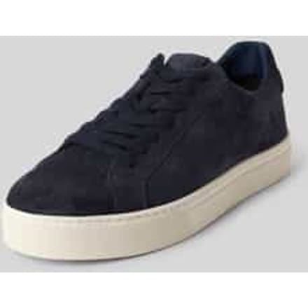 Low Top sneakers van puur rundleer
