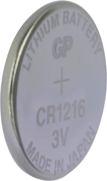 GP Lithium CR1216 Knoopcel Batterij (1-pack)