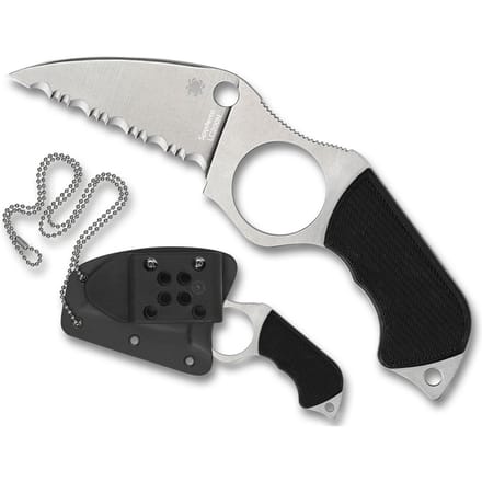 Spyderco swick 5 black lc200n se