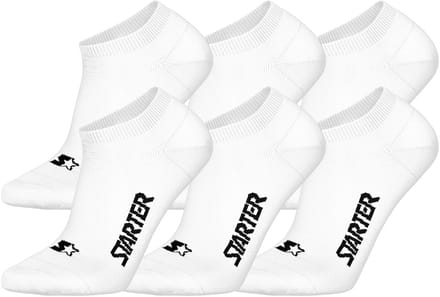 STARTER Sneaker Socks - 6-pack - Wit - Maat 35/38