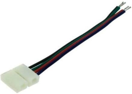 Flexibele connector voor RGB 12/24V RGB -lint - Kunststof - SILUMEN