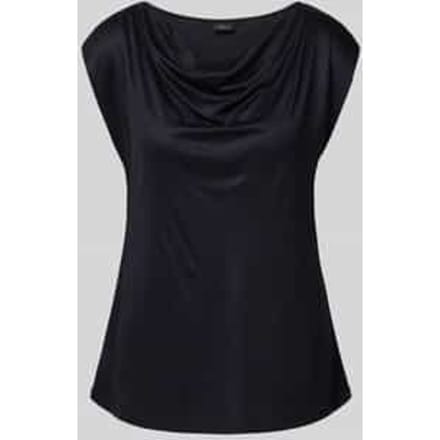 Regular fit blousetop van pure viscose