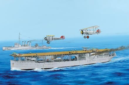 Trumpeter Modelbouwpakket Militaire voertuigen - 05631 USS Langley CV-1 Plastic - 1:350 - Modelbouw