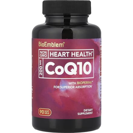 BioEmblem, CoQ10 met BioPerine®, 90 Softgels