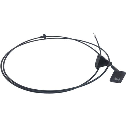 Câble de verrouillage de capot de voiture 1 pièce avec poignée de traction pour Honda Civic 74130-S04-A01ZA black
