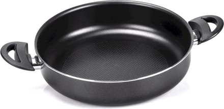 Moneta - Gea Braadpan Ø 32 cm - Gerecycled Aluminium - Zwart -