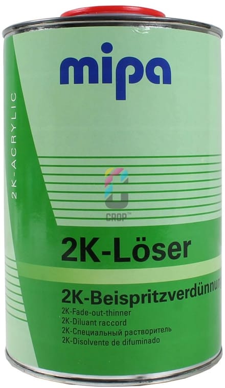 MIPA 2K Löser Uitspuitverdunning - Blending Thinner 1 liter