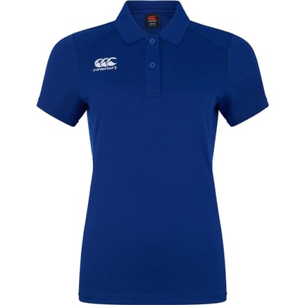 Canterbury Dames/Dames Club Dry Poloshirt (Royaal Blauw)