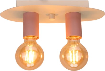 Chericoni Colorato Plafondlamp - 2-lichts - Roze - Metaal