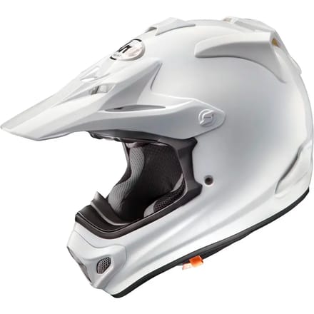 Arai MX-V EVO Solid Wit Crosshelm - Helm