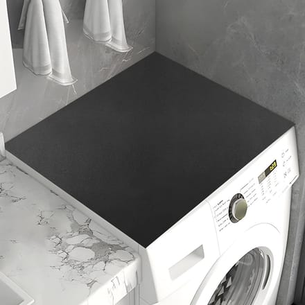 Wasmachine en Droger Antislipmat Zwart 60x60 cm