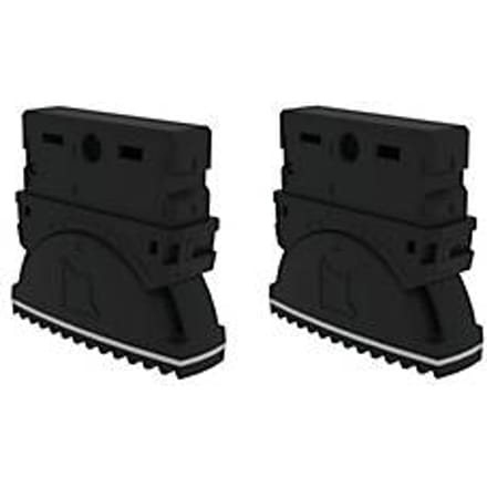 Munk ladderschoenen, set van 2, aluminium, antislip, hoge stabiliteit, duurzaam, vanaf 2019, 85 x 25 mm