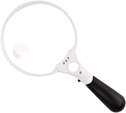 Vergrootglas met LED - Leesloep Vergrootglas - Fijne Details Bekijken - Extra Groot Glas - 138 mm - Niet gespecificeerd