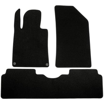 Tapis de sol - Peugeot - 508 - Noir - 4 pièces - Renforcé sous les pédales