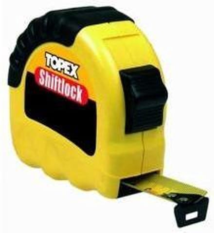 Grupa Topex - Stalen Rolmaat - 5m x 19mm - Blokkering - Ergonomisch